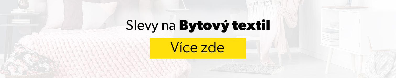 Velká výprodej bytového textilu